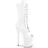 Pleaser - FLAMINGO1051 Bottes de plateforme - Chaussures de pole dance - Blanc Product image